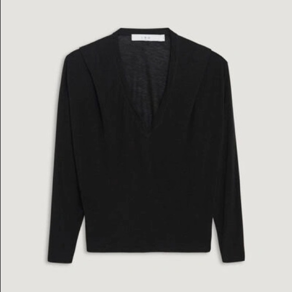 Iro Loana Long Sleeve V-Neck T-shirt
